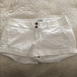 White Express Shorts